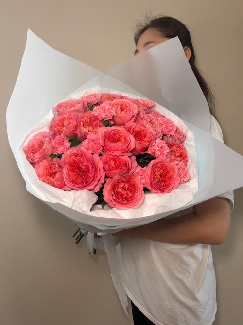 Pink expression and carnation